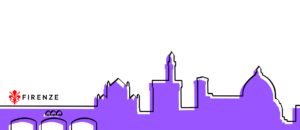 Nuova immagine coordinata. Insegna con skyline di Firenze.