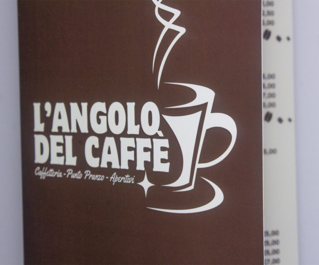 Menù del bar L'Angolo del Caffè, primo piano