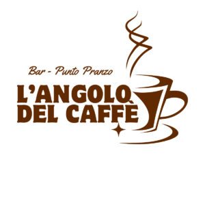 Vettorializzazione del logo del bar L'Angolo del Caffè - Fase 2