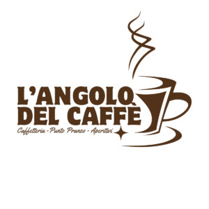 Vettorializzazione del logo del bar L'Angolo del Caffè - Fase 3