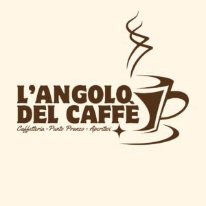 Grafiche coordinate Firenze. Vettorializzazione del logo del bar L'Angolo del Caffè - Fase 4